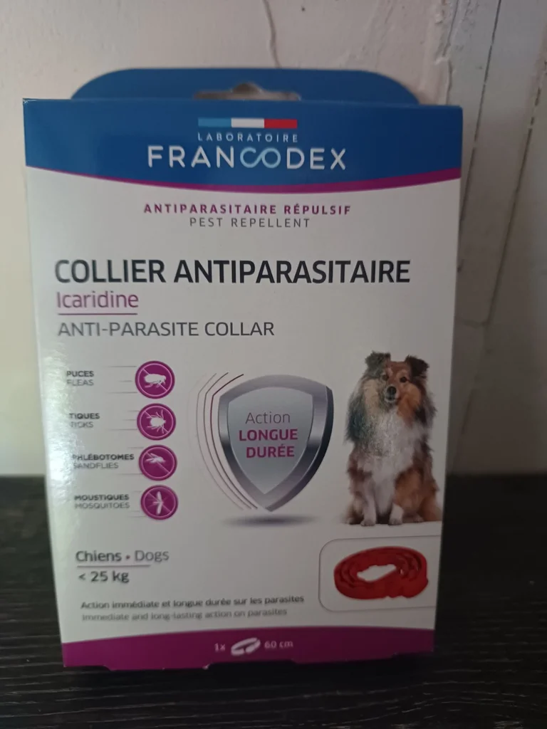 Collier neuf anti parasite francodex